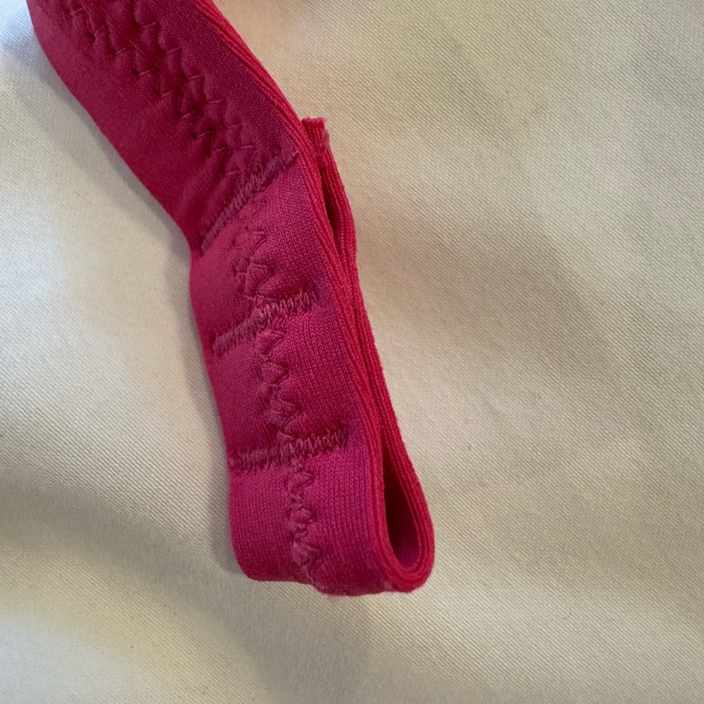 J. Crew Pink Ruffle Bikini Top - Picture 4 of 7